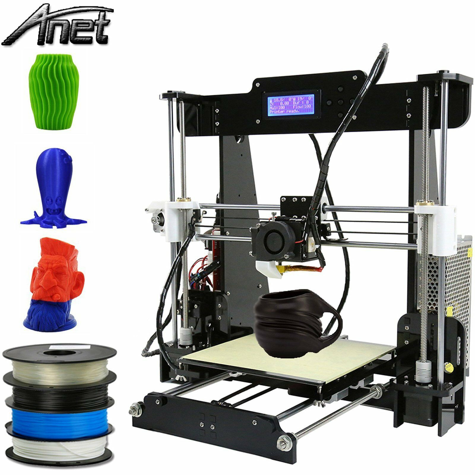 3D Drucker Diy
 A8 3D Printer Reprap Prusa i3 DIY Printer Kit 3D Desktop