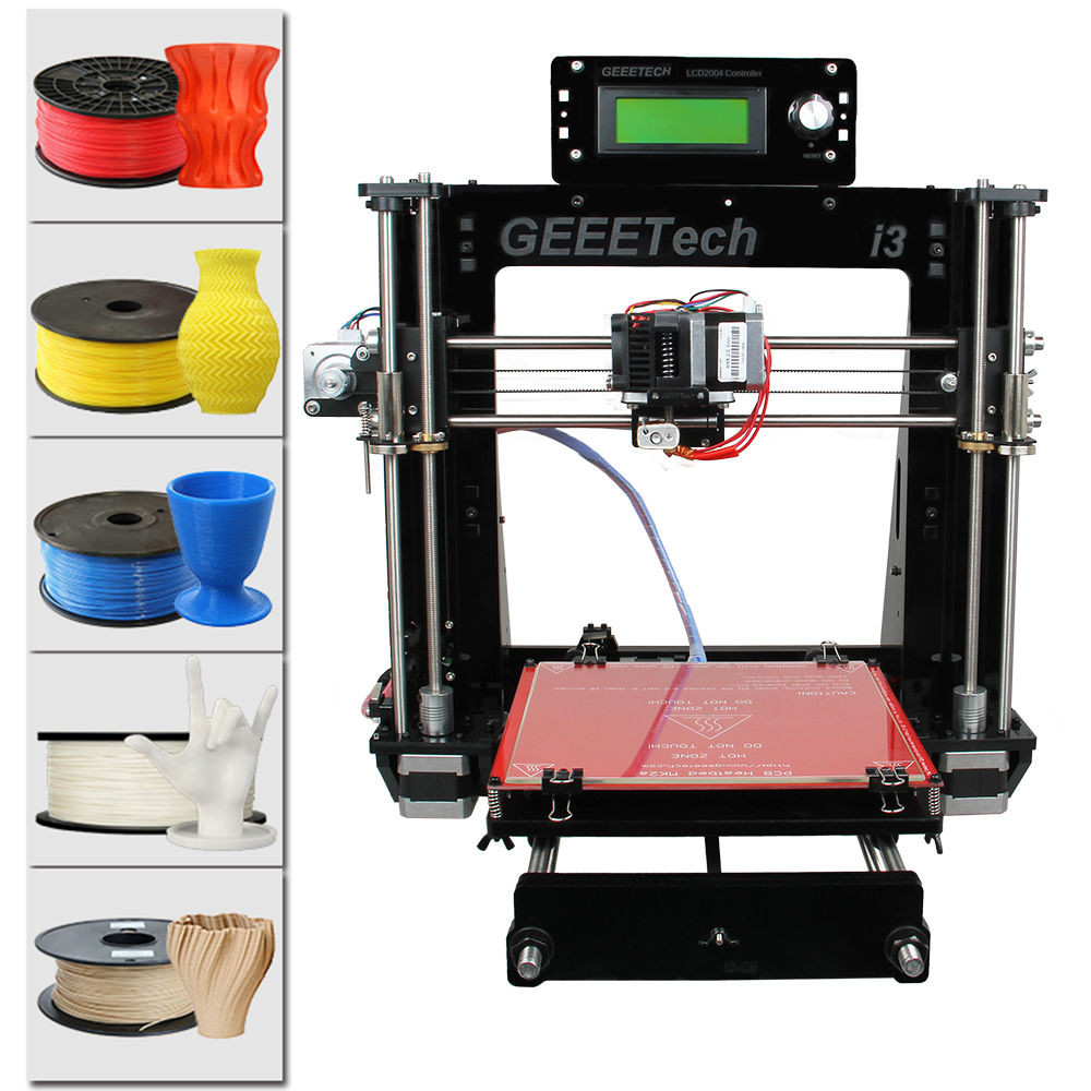 3D Drucker Diy
 Drucken 5 Materialien Acryl Prusa I3 Pro B LCD MK8 DIY 3D