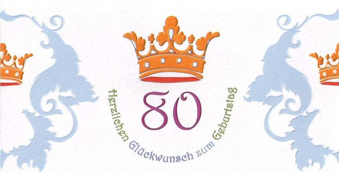 80 Geburtstag Blumen
 QualityFlower Shop Aachen