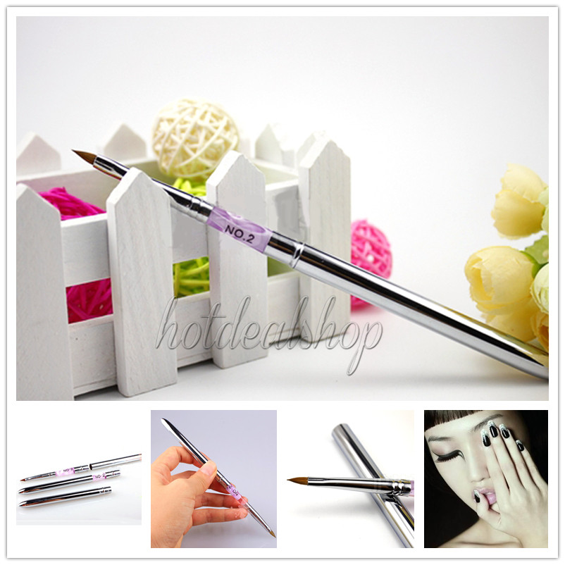 Acryl Pinsel Nageldesign
 Nail Art UV Gel Pinsel Design Pen Pinsel Nageldesign