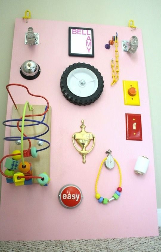 Activity Board Diy
 324 best images about Toddler and Baby Activities on