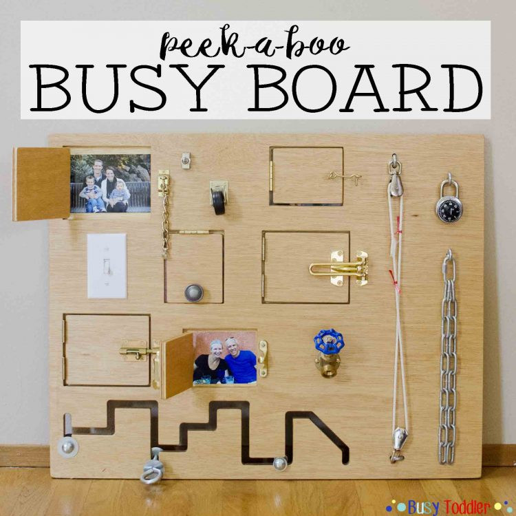 Activity Board Diy
 35 Cool And Easy DIY Busy Boards For Toddlers Shelterness