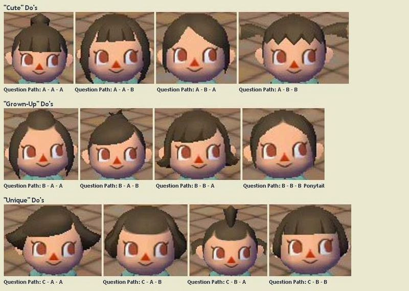 Acww Frisuren
 Pin Animal Crossing Frisuren on Pinterest