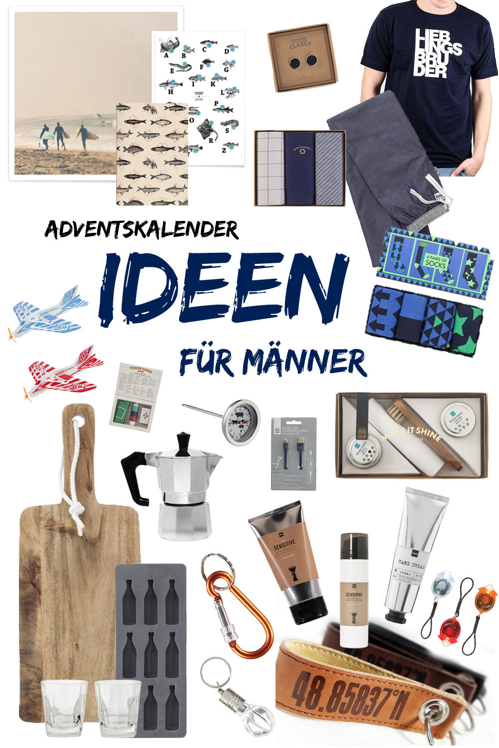 Adventskalender Männer Diy
 Adventskalender Ideen für Männer 24 kleine Geschenke