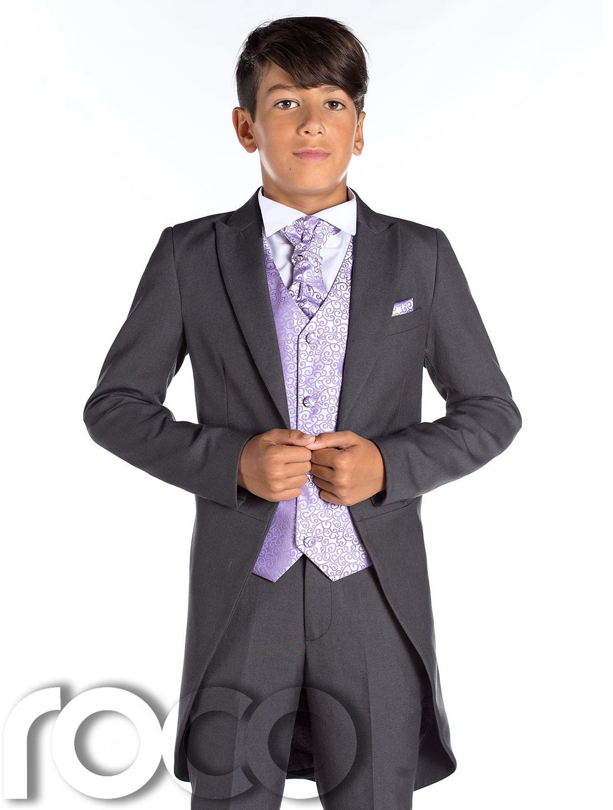 Anzug Jungen Hochzeit
 Grau Frack Anzug Jungen Hochzeit Outfits Prom anzug