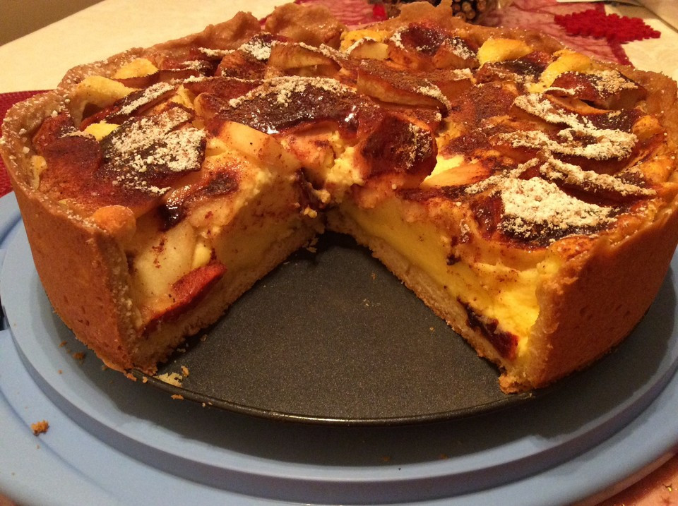 Apfel Quark Kuchen
 Apfel Zimt Kuchen mit Quark von Binemaus287