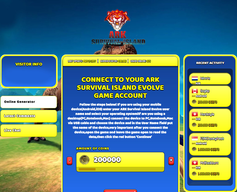 Ark Frisuren Cheat
 ARK Survival Island Evolve Hack Cheat Generator Coins