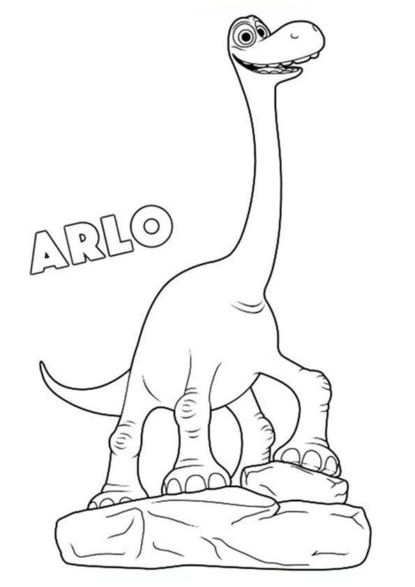 Arlo Und Spot Ausmalbilder
 Der Gute Dinosaurier 5