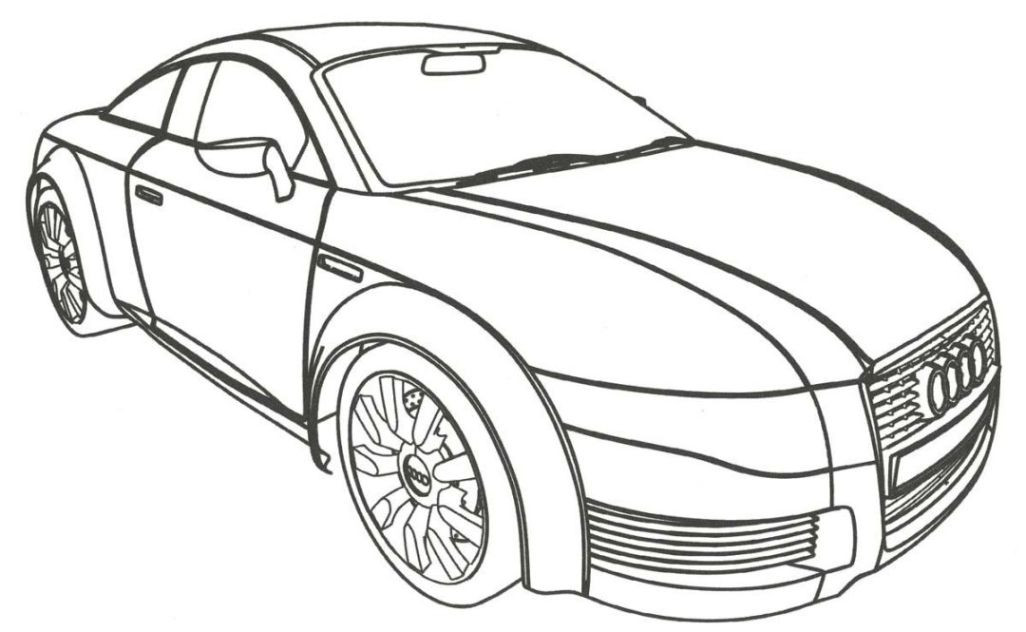 Audi Ausmalbilder
 Audi R8 Coloring Pages Sketch Coloring Page