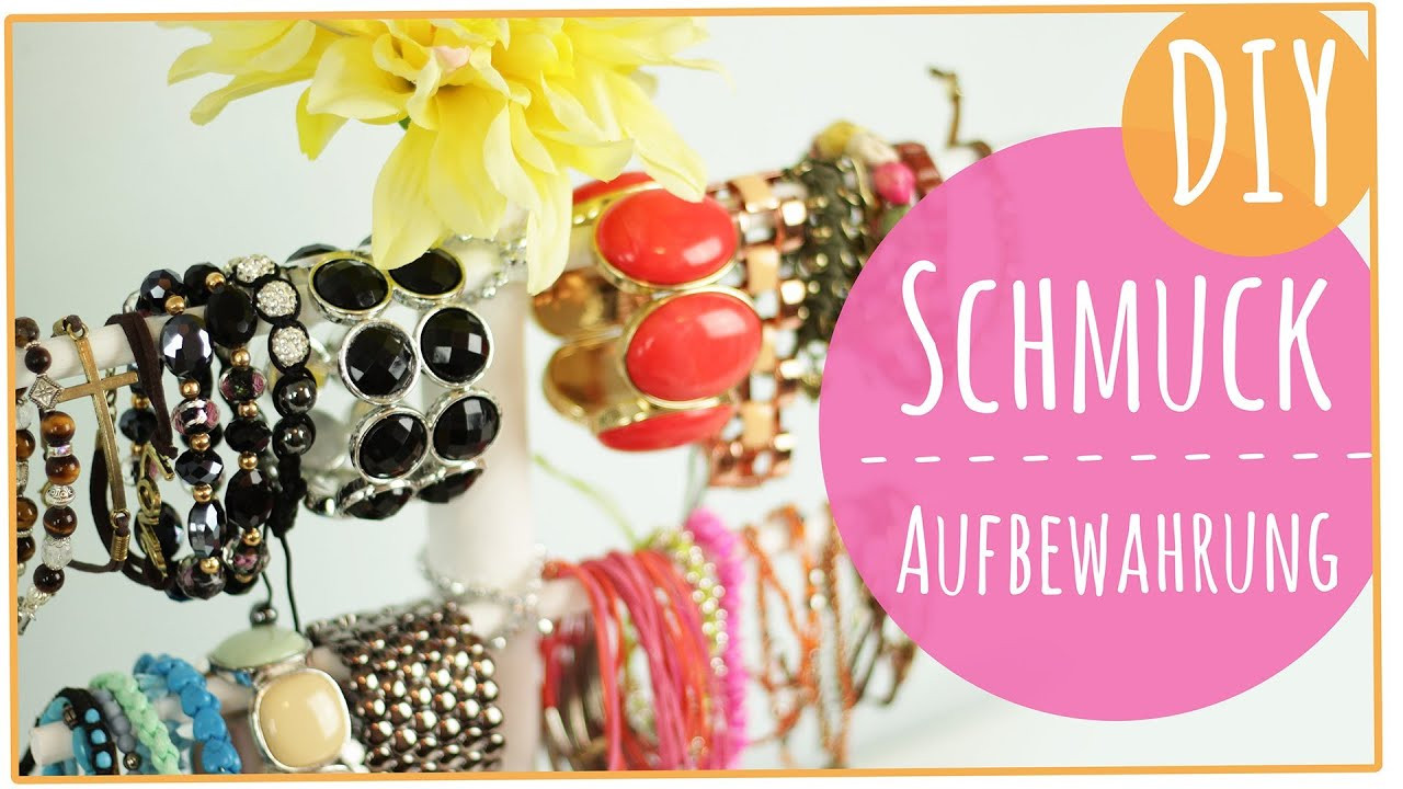 Aufbewahrung Diy
 Schmuck Sammlung und Aufbewahrung l DIY