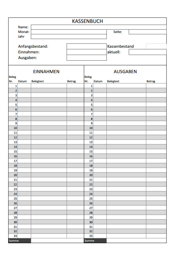 Auftragszettel Handwerk
 Fristverlängerung bei Steuererklärung Musterbrief als