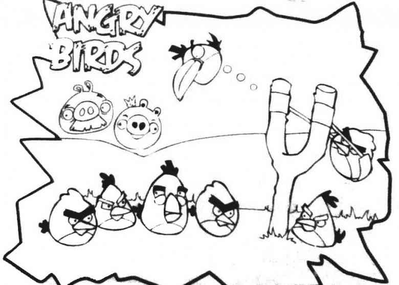 Ausmalbilder Angry Birds
 Ausmalbilder angry birds kostenlos Malvorlagen zum