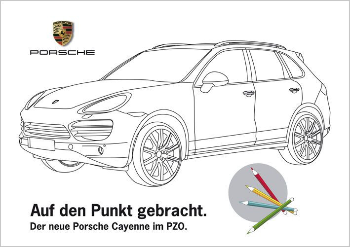 Ausmalbilder Autos Porsche
 ausmalbilder porsche cayenne