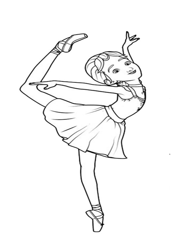 Ausmalbilder Ballerina
 Ausmalbilder Malen nach Zahlen 50