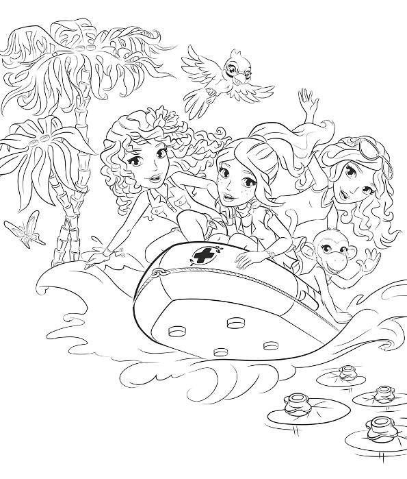 Ausmalbilder Bff
 lego friends dibujos para colorear Dibujalandia