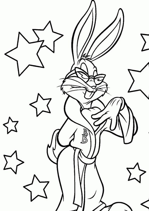 Ausmalbilder Bugs Bunny
 Ausmalbilder Bugs Bunny 7