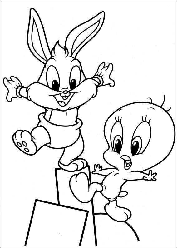 Ausmalbilder Bugs Bunny
 Ausmalbilder Baby Looney Tunes 7