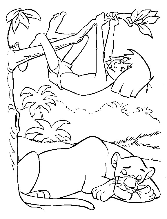 Ausmalbilder Dschungelbuch
 Das dschungelbuch Malvorlagen DisneyMalvorlagen