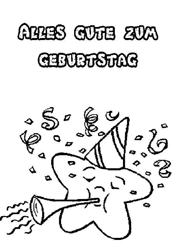 Ausmalbilder Geburtstag Zum Ausdrucken
 Ausmalbilder Geburtstag 11