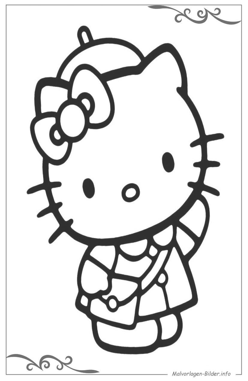Ausmalbilder Hello Kitty
 Hello Kitty ausmalbilder zum ausdrucken