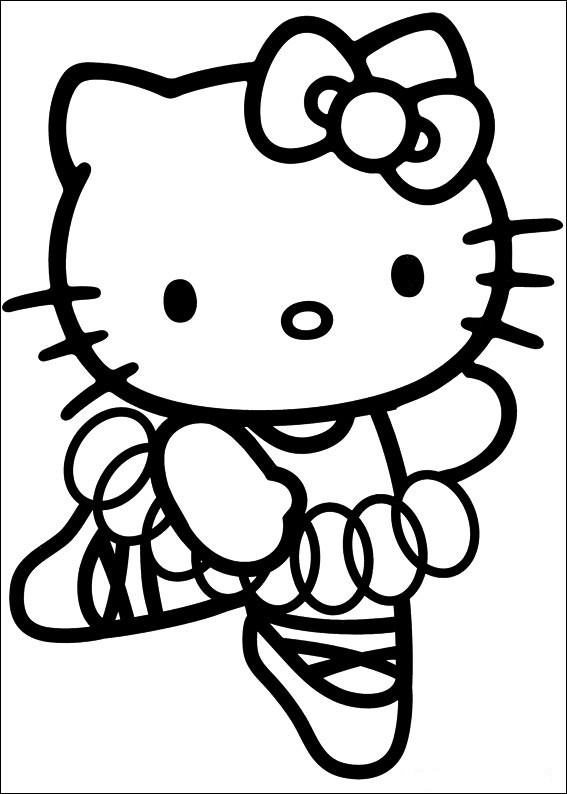 Ausmalbilder Hello Kitty
 Hello Kitty ausmalbilder 4