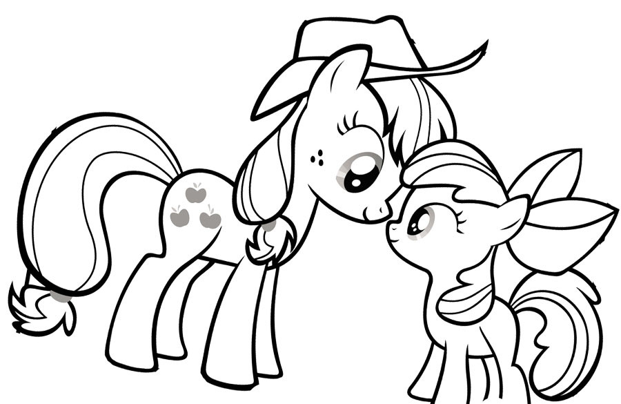 Ausmalbilder Little Pony
 Ausmalbilder my little pony kostenlos Malvorlagen zum