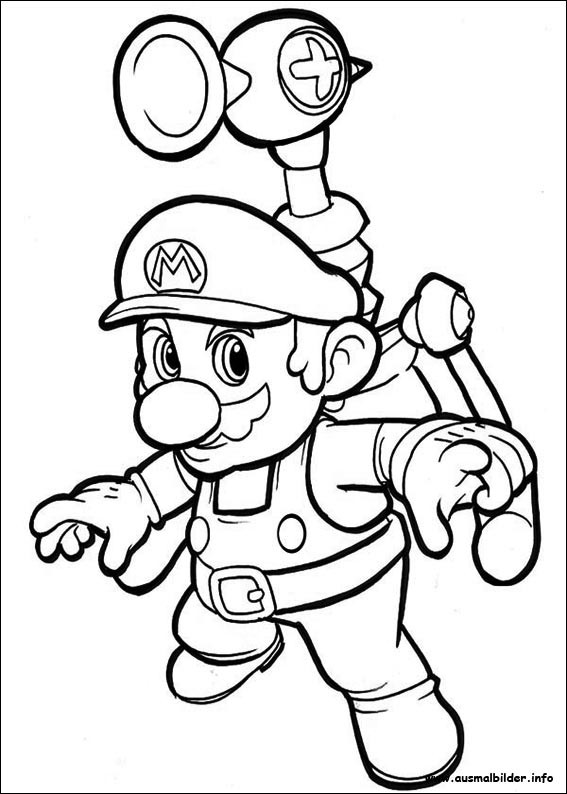 Ausmalbilder Mario Bros
 Super Mario Bros malvorlagen