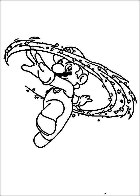 Ausmalbilder Mario Odyssey
 Mario Bross Coloring Pages 13