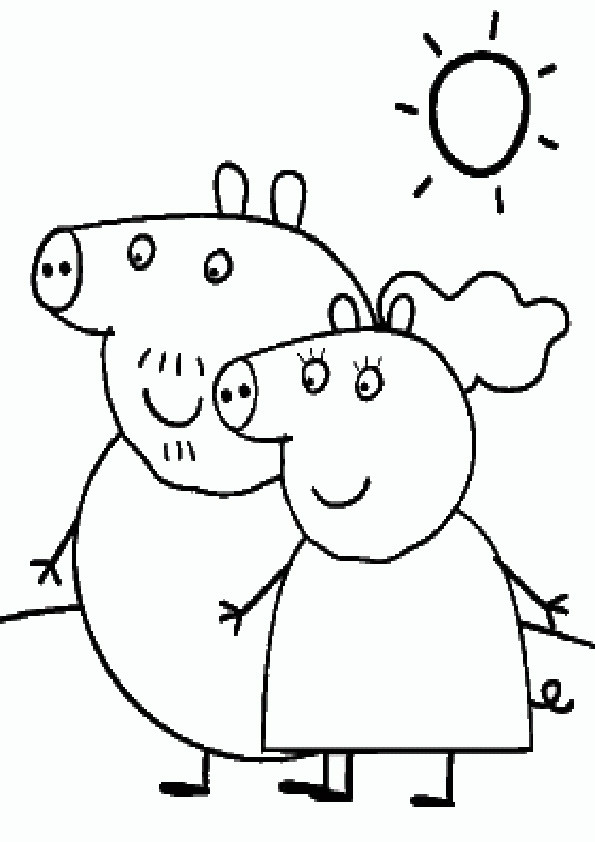 Ausmalbilder Peppa
 Ausmalbilder Peppa Pig 16