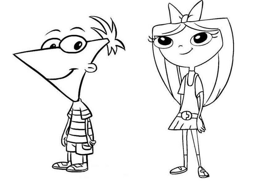 Ausmalbilder Phineas Und Ferb
 Ausmalbilder Phineas und Ferb 11