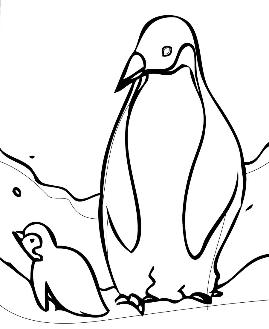 Ausmalbilder Pinguin
 Malvorlagen fur kinder Ausmalbilder Pinguin kostenlos