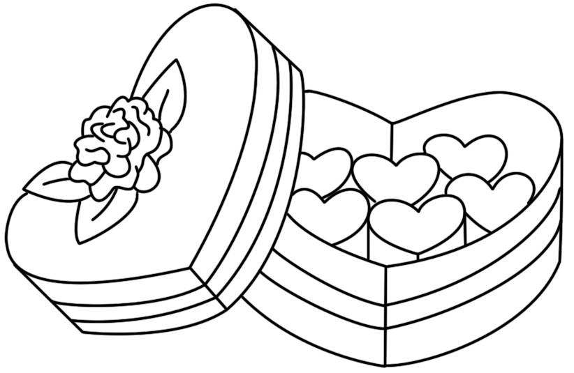 Ausmalbilder Rosen Mit Herz
 Herz malvorlagen kostenlos zum ausdrucken Ausmalbilder