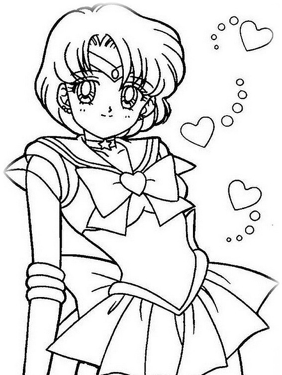 Ausmalbilder Sailor Moon
 Ausmalbilder Malvorlagen von Sailor Moon kostenlos zum
