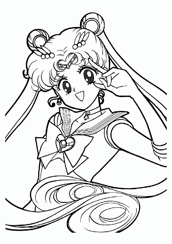 Ausmalbilder Sailor Moon
 ausmalbilder sailor moon 7