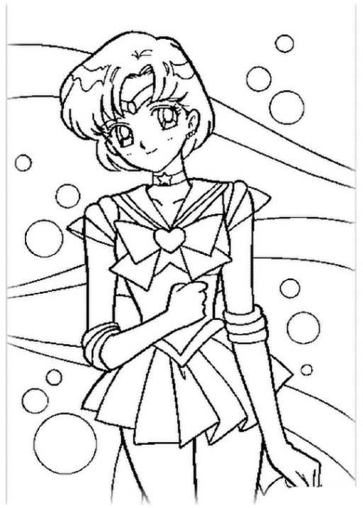 Ausmalbilder Sailor Moon
 Schöne Ausmalbilder Malvorlagen Sailor Moon ausdrucken 3