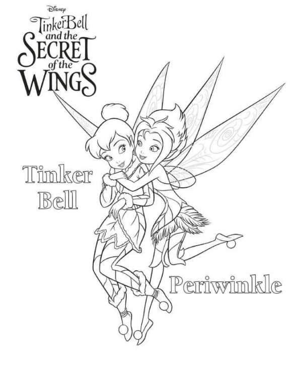 Ausmalbilder Tinkerbell Das Geheimnis Der Feenflügel
 Kids n fun