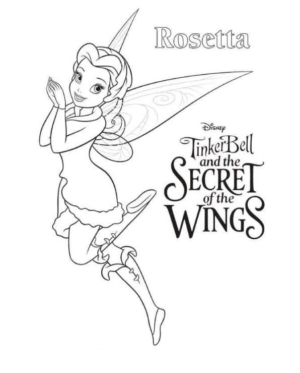 Ausmalbilder Tinkerbell Das Geheimnis Der Feenflügel
 Kids n fun