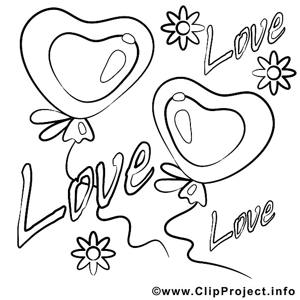 Ausmalbilder Valentinstag
 Wandschablonen zum Ausdrucken kostenlos Liebe und