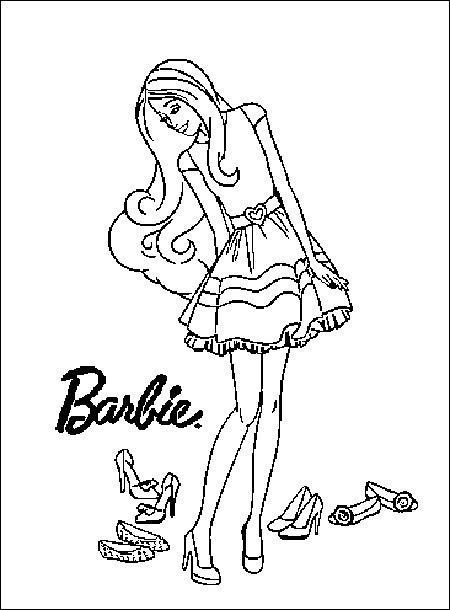 Ausmalbilder Von Barbie
 Ausmalbilder Barbie 19