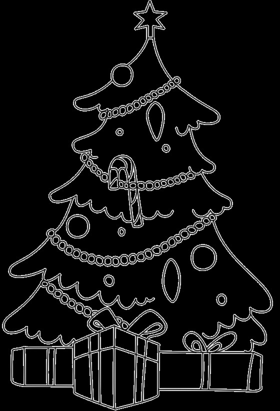 Ausmalbilder Weihnachten Tannenbaum Mit Geschenken
 Ausmalbilder tannenbaum kostenlos Malvorlagen zum