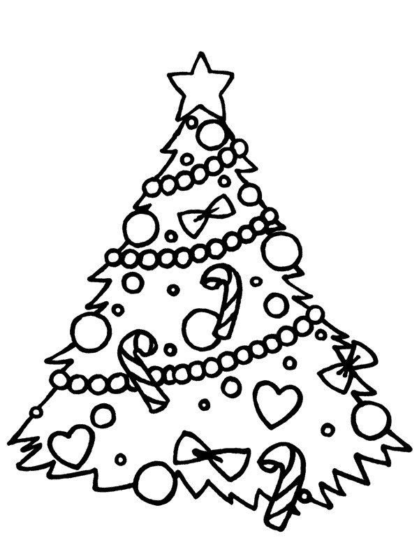 20 besten ideen ausmalbilder weihnachten tannenbaum mit