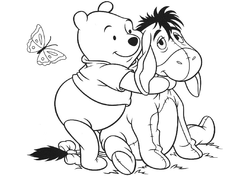Ausmalbilder Winnie Pooh Und Seine Freunde Malvorlagen
 Winnie the Pooh Ausmalbilder 20
