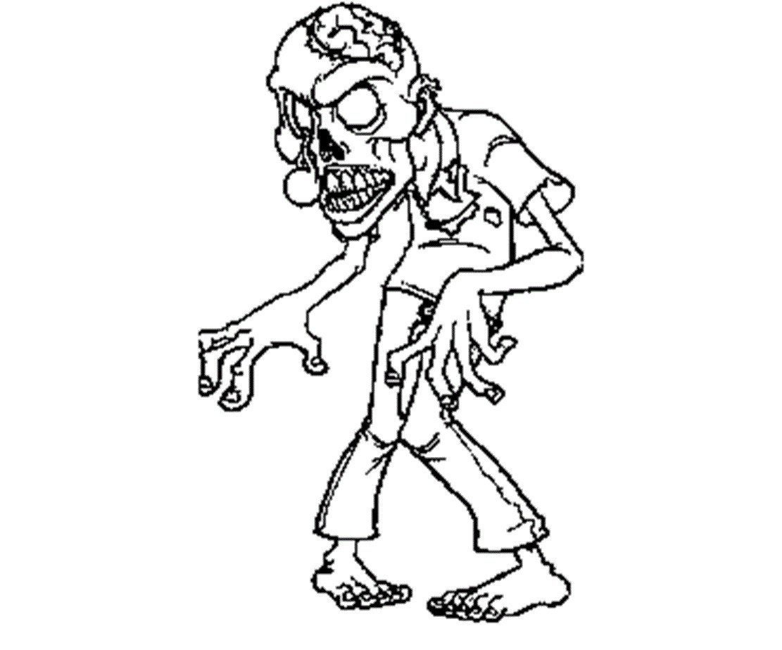 Ausmalbilder Zombie
 Zombie mostro da stampare e da colorare gratis disegni