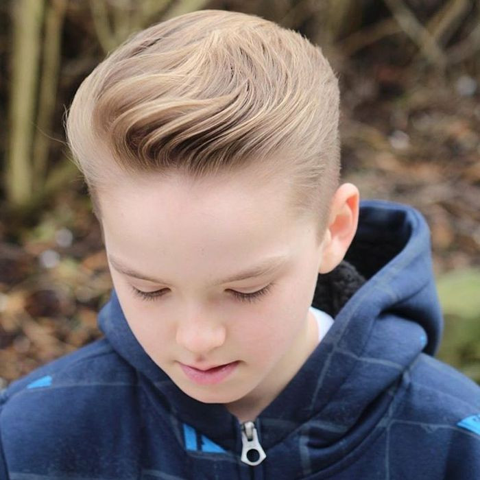 Baby Frisuren Junge
 Die besten 25 Kinderfrisuren jungen Ideen auf Pinterest