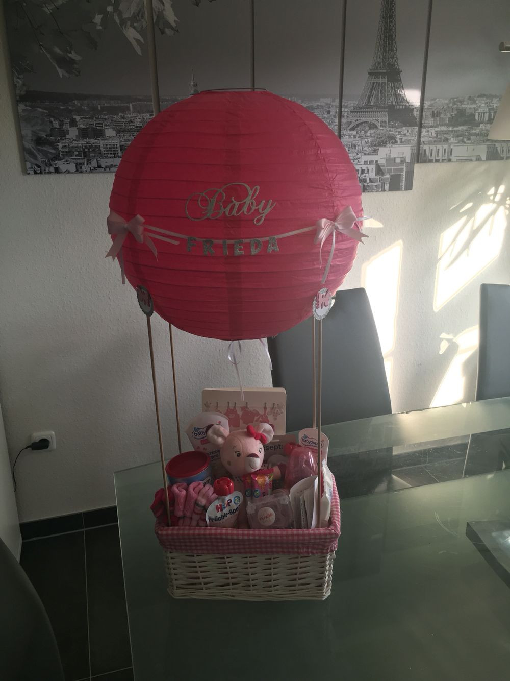 Baby Geschenke Ideen
 Baby Mädchen Ballon Geschenk zur Geburt
