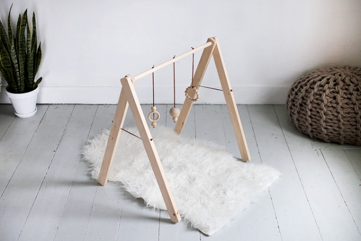 Baby Gym Diy
 DIY Wooden Baby Gym The Merrythought