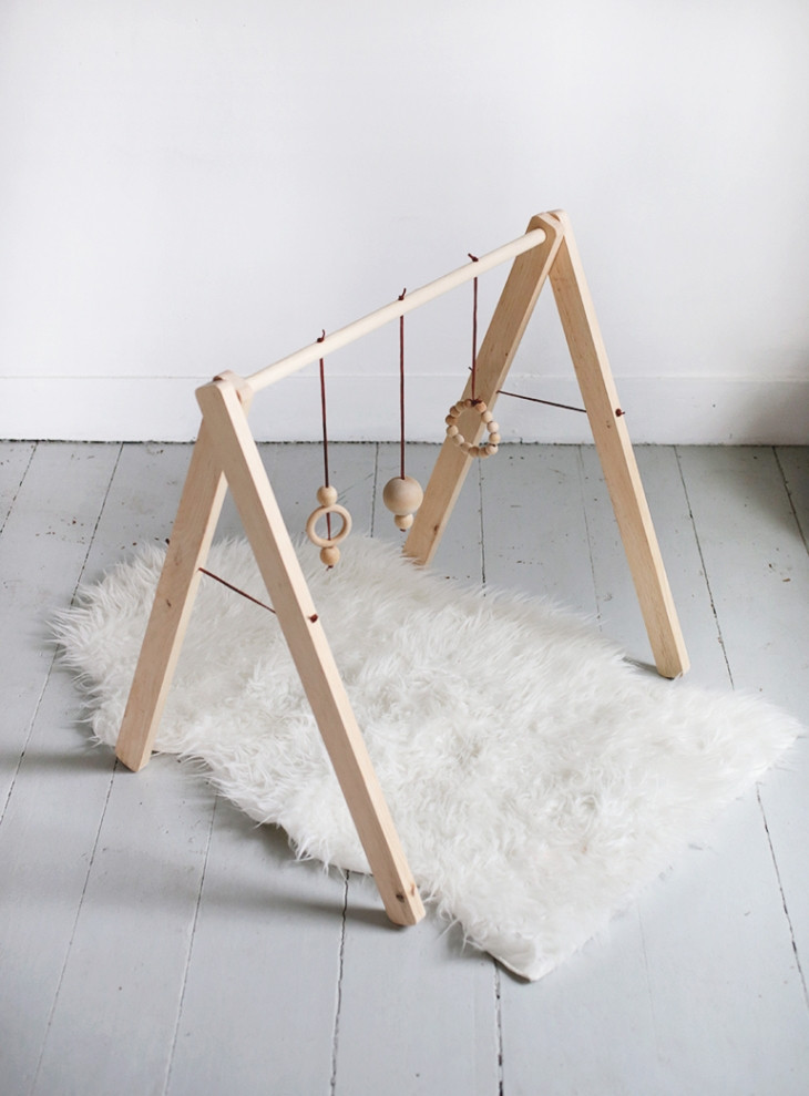 Baby Gym Diy
 DIY Wooden Baby Gym The Merrythought