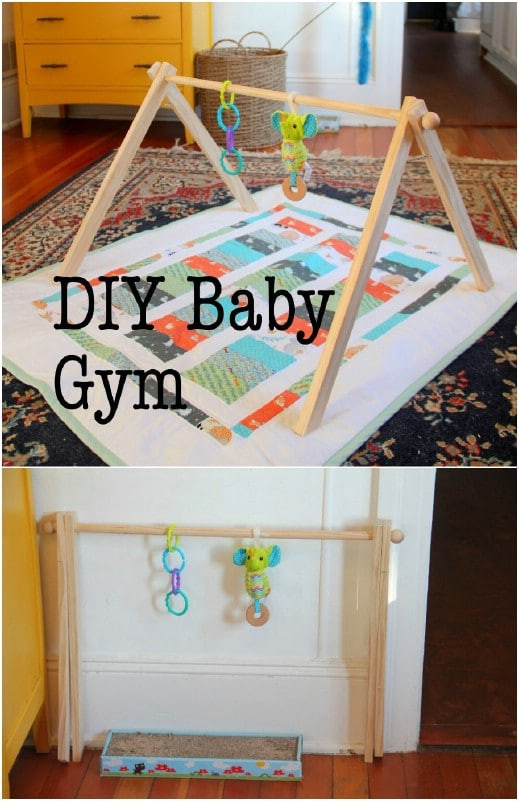 Baby Gym Diy
 30 Fun And Educational Baby Toys You Can DIY In Your Spare