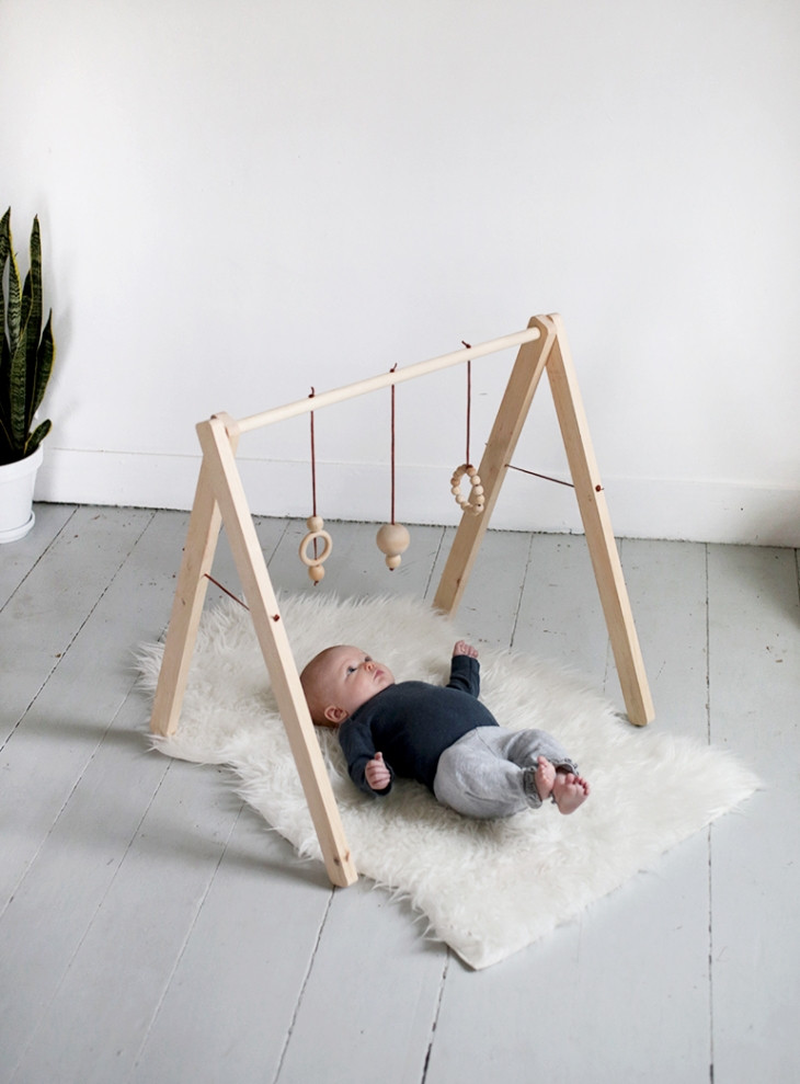 Baby Gym Diy
 DIY Wooden Baby Gym The Merrythought