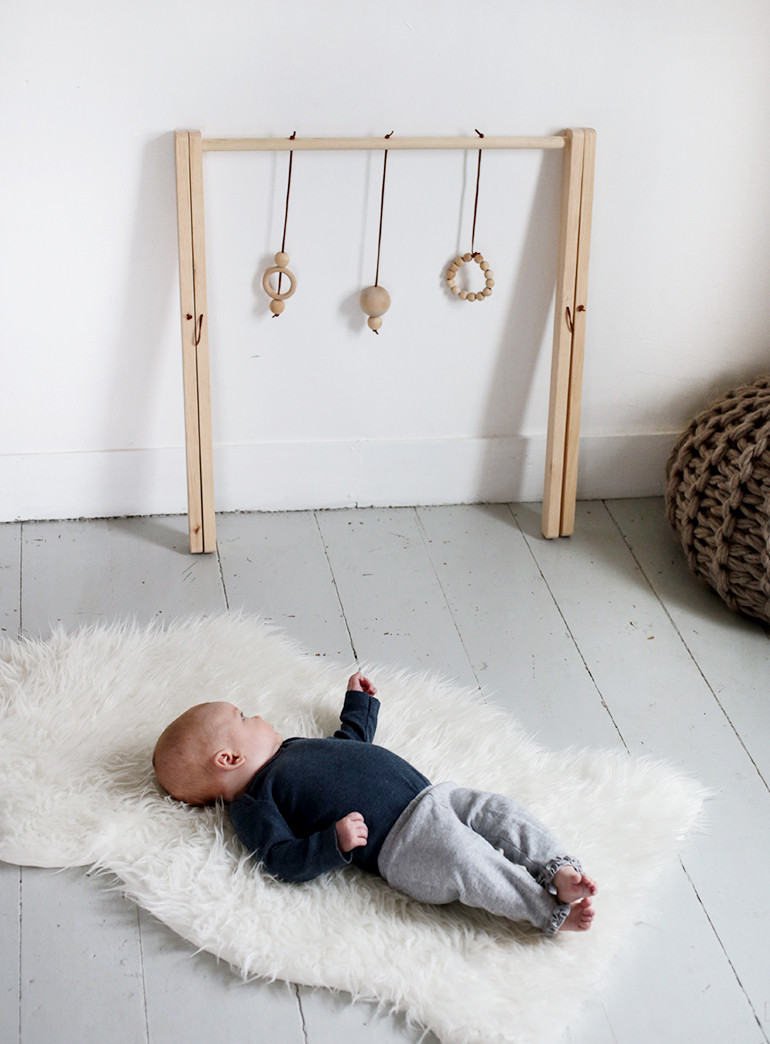 Baby Gym Diy
 DIY Wooden Baby Gym The Merrythought